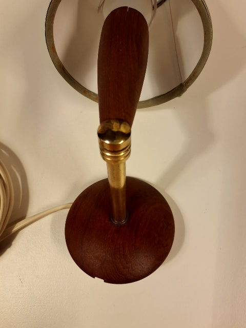 Teak træs lampe vægmontering